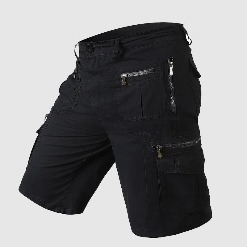 Knielange cargoshorts voor heren