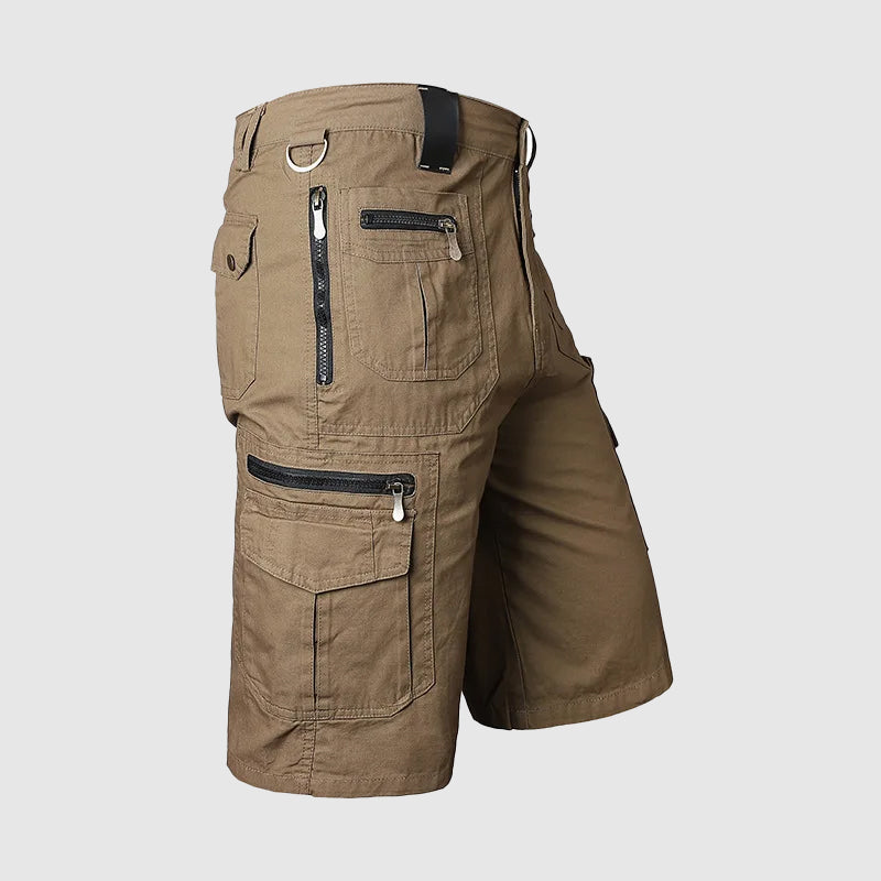 Knielange cargoshorts voor heren