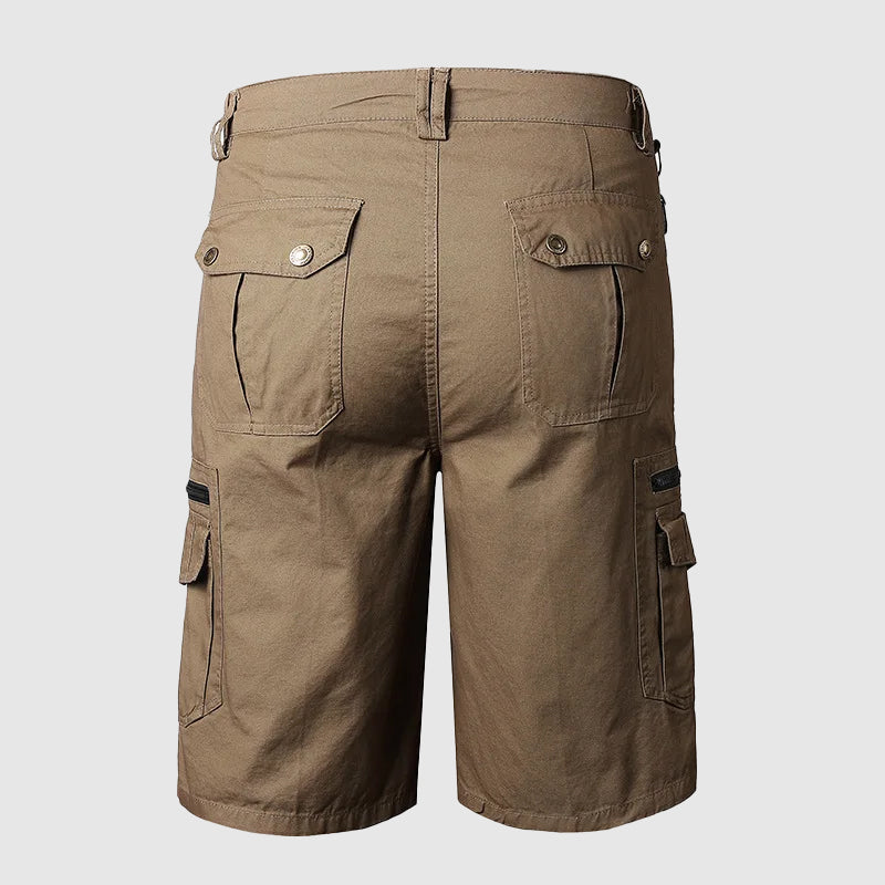 Knielange cargoshorts voor heren