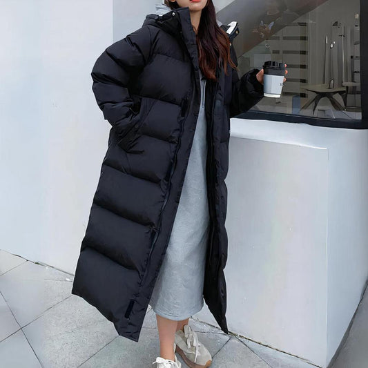 Lange winterparka voor dames – weerbestendig