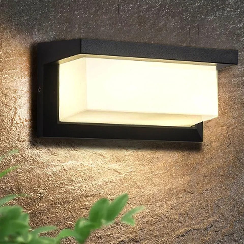 LED Buitenwandlamp met Bewegingssensor - Modern Design