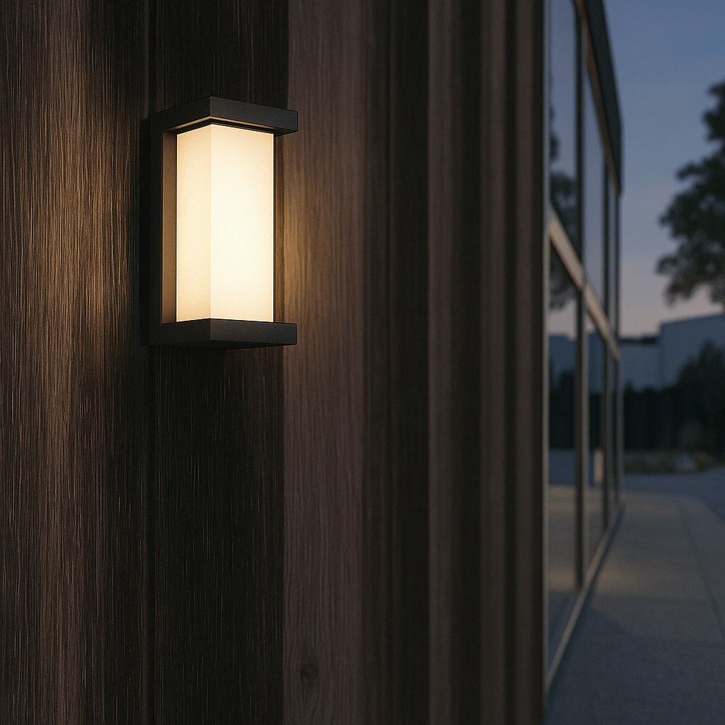 LED Buitenwandlamp met Bewegingssensor - Modern Design