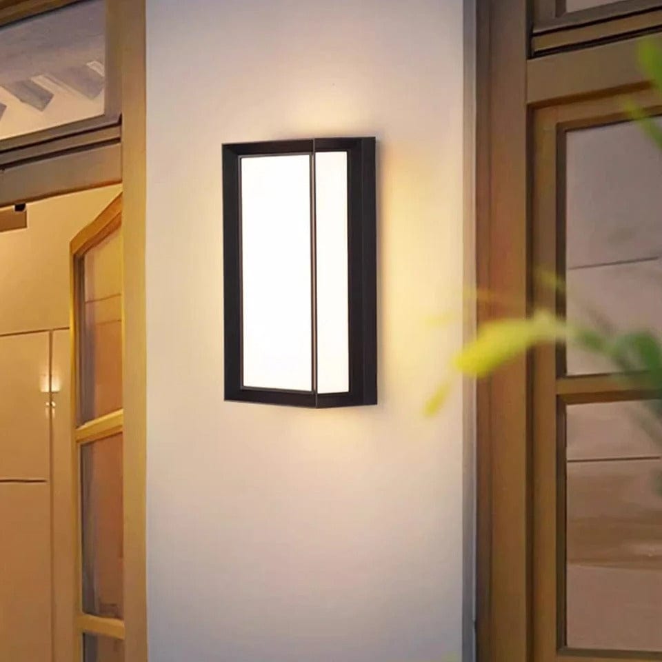 LED Buitenwandlamp met Bewegingssensor - Modern Design
