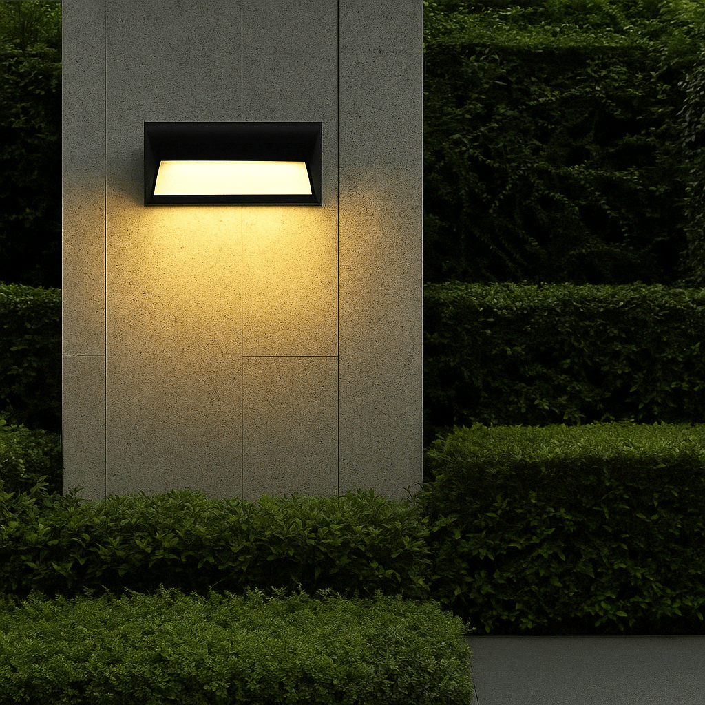 LED Buitenwandlamp met Bewegingssensor - Modern Design