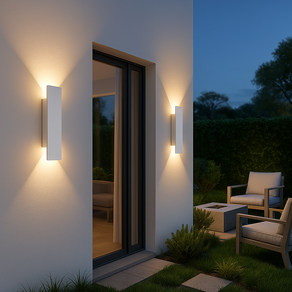 LED Buitenwandlamp Streamline – Waterdicht IP65 – Verkrijgbaar in 4 Maten