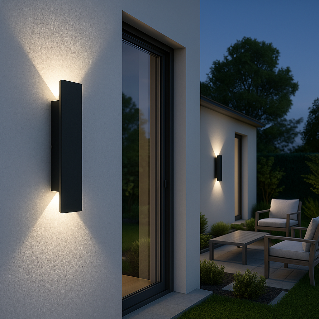 LED Buitenwandlamp Streamline – Waterdicht IP65 – Verkrijgbaar in 4 Maten