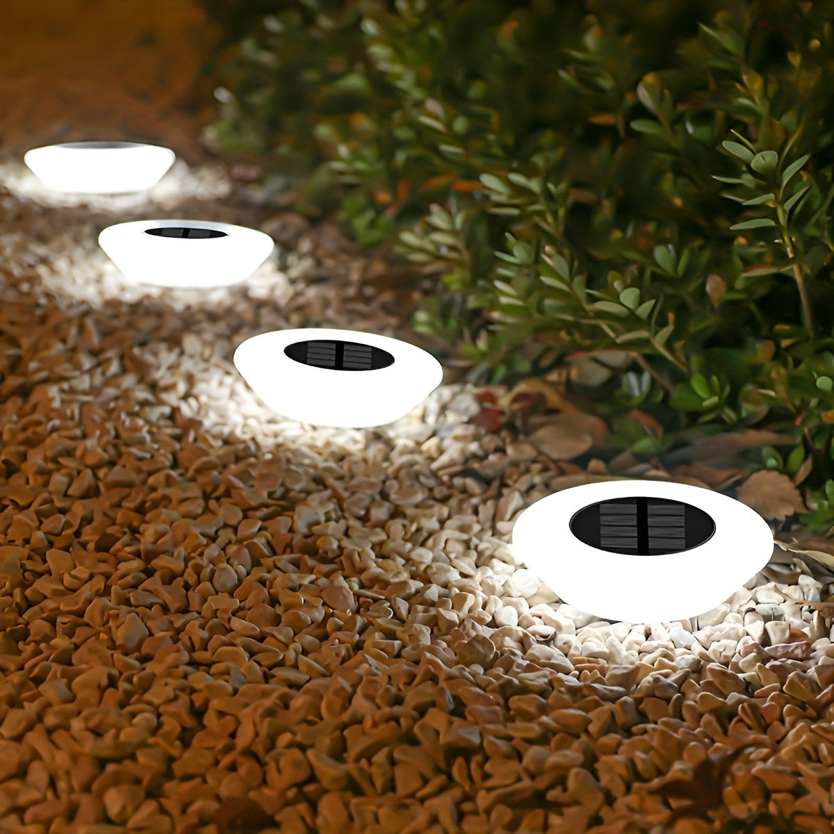 Led-tuinverlichting op zonne-energie - Warmwit - Buitenpadverlichting