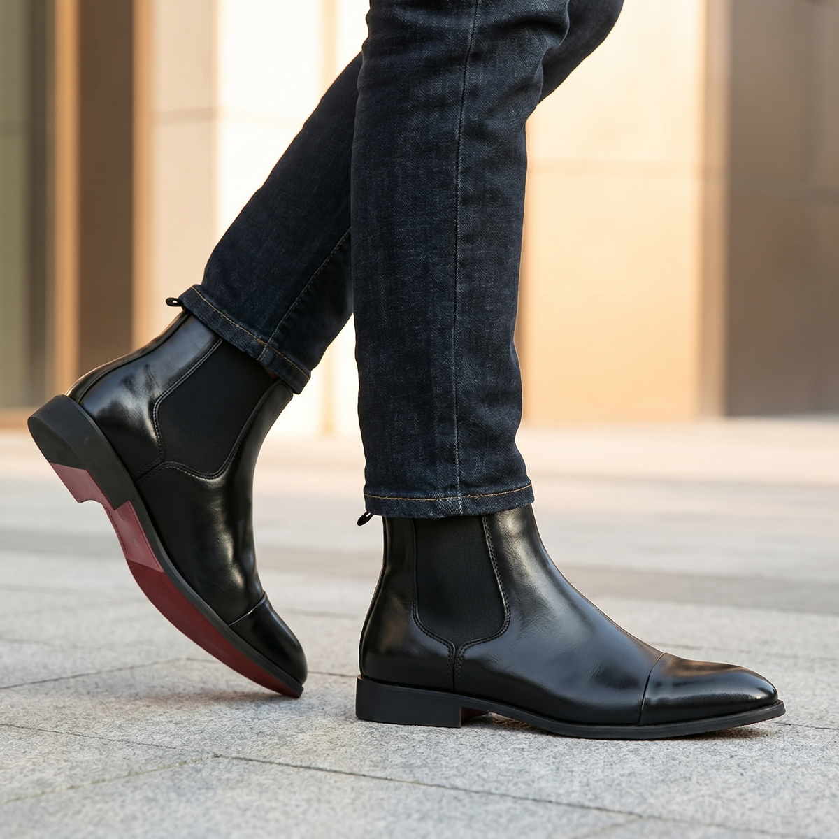 Leren Chelsea Boots voor Heren | Slip-On