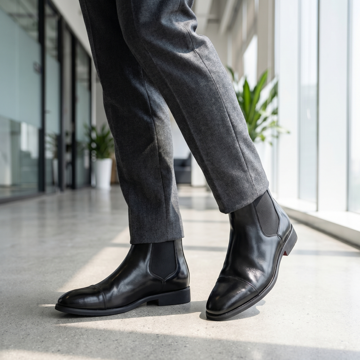 Leren Chelsea Boots voor Heren | Slip-On