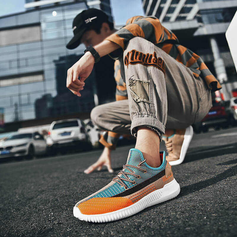 Lichte ademende casual sneakers