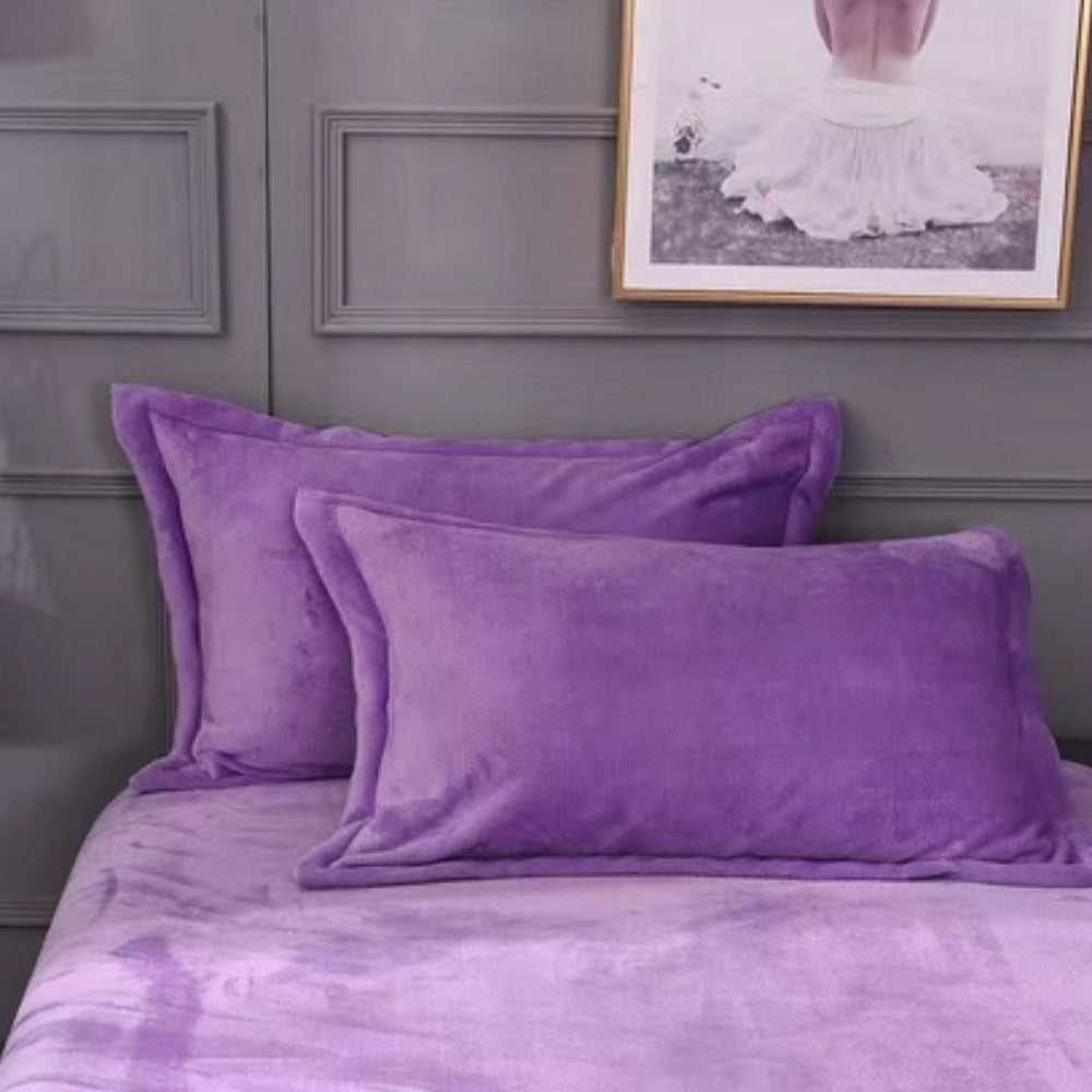 Lichte en comfortabele fleece kussenslopen