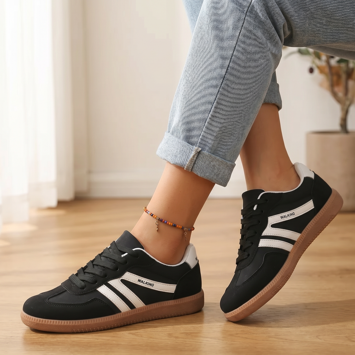 Lichte slip-on sneakers voor dames | Comfortabele wandelschoenen voor elke dag