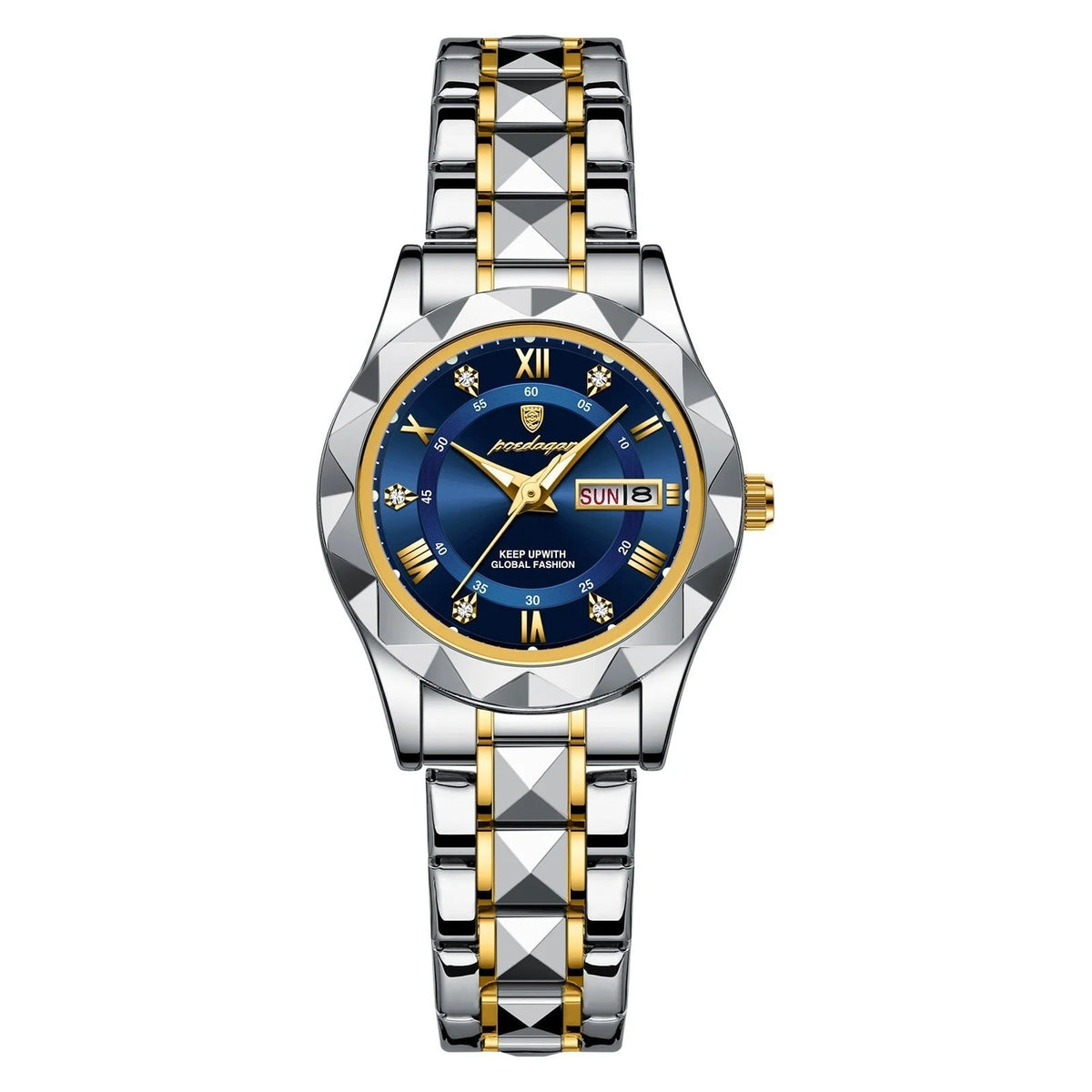 Luxe dameshorloge van roestvrij staal