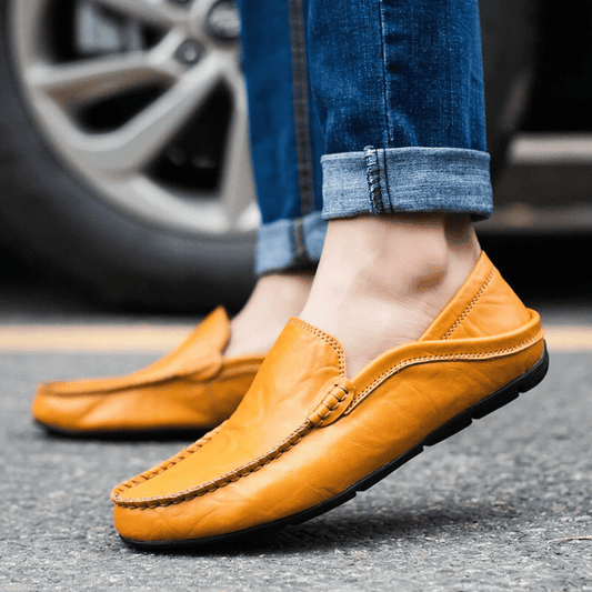 Luxe Italiaanse mocassins - Instapschoenen