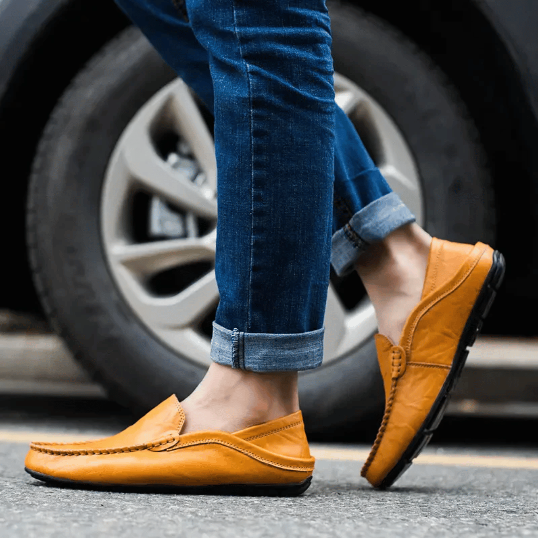 Luxe Italiaanse mocassins - Instapschoenen