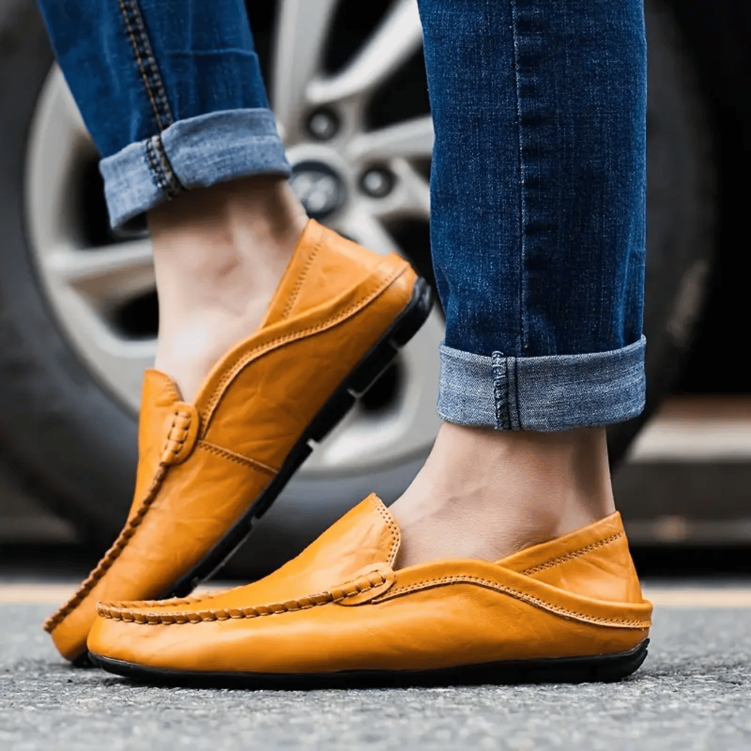 Luxe Italiaanse mocassins - Instapschoenen