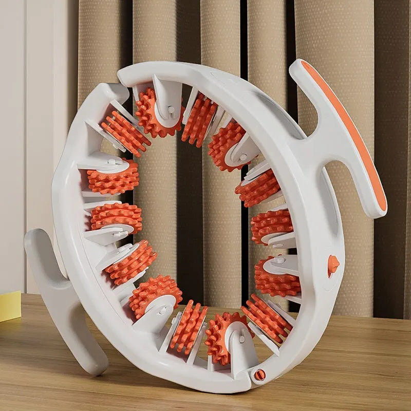 Lymfedrainage massageroller voor lipoedeem en cellulite