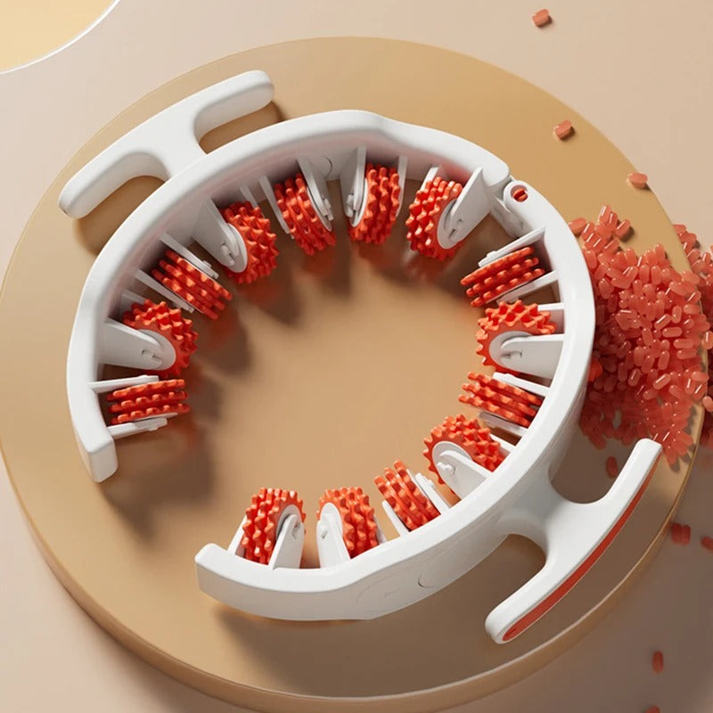 Lymfedrainage massageroller voor lipoedeem en cellulite