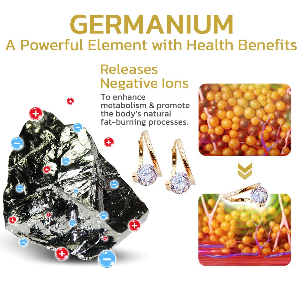 Lymphvity germanium oorbellen