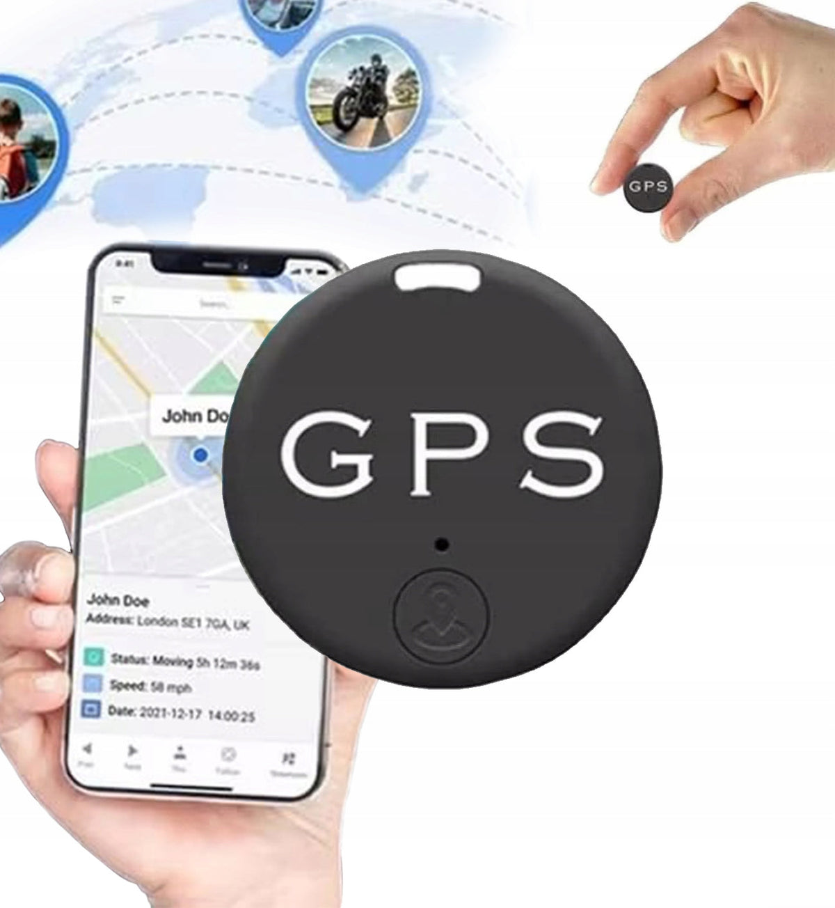 Magnetische mini GPS-tracker realtime apparaat