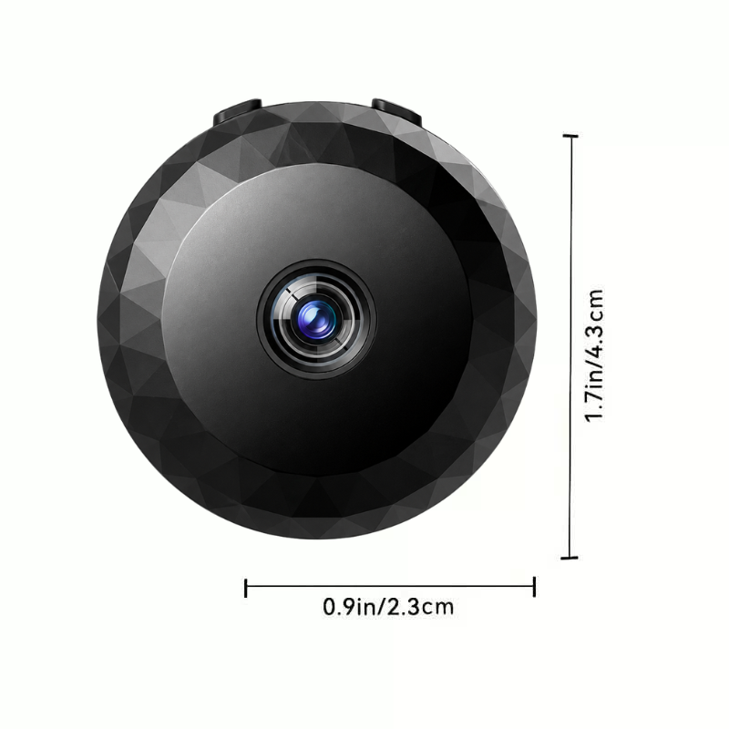 Magnetische mini-wifi-camera 1080P HD voor discrete bewaking