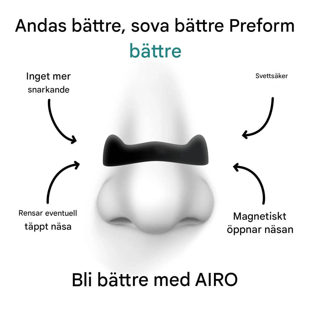 Magnetische neusstripset - Voor een betere ademhaling