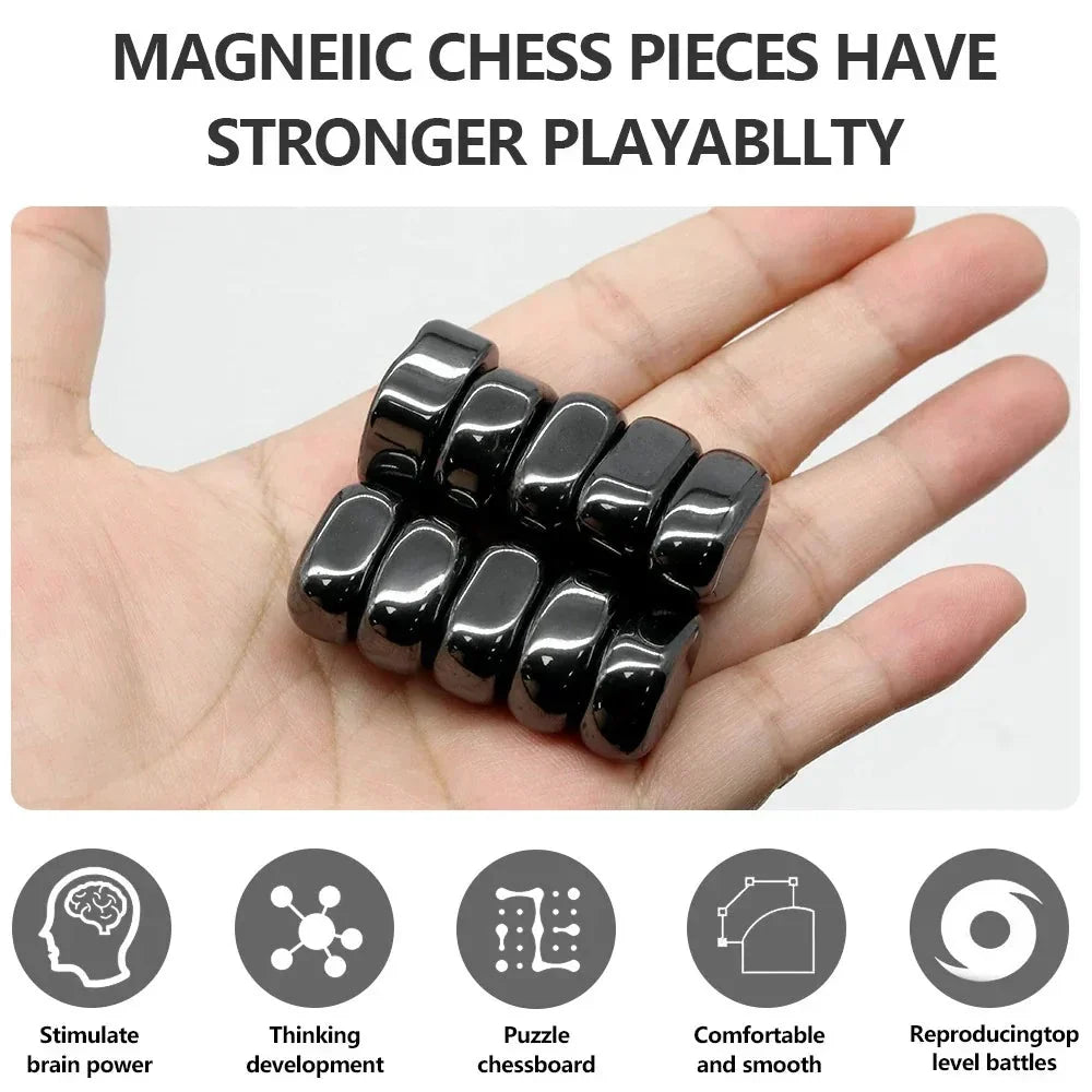 Magnetische schaakset