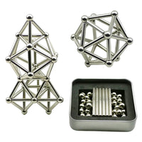 Magnetische stalen staafjes en bolletjes