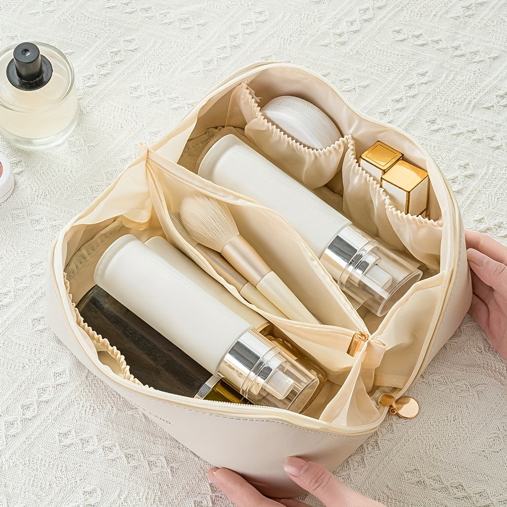 Make-up organizer met ritssluiting – Toilettas voor op reis