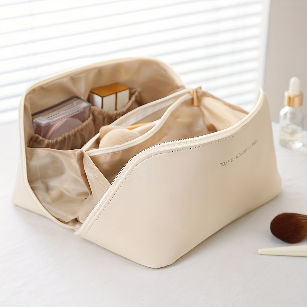 Make-up organizer met ritssluiting – Toilettas voor op reis