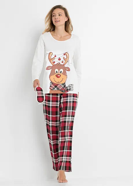 Bijpassende familie-kerstpyjamaset