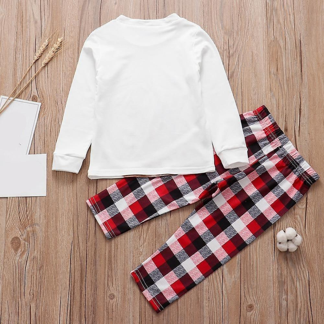 Bijpassende familie-kerstpyjamaset