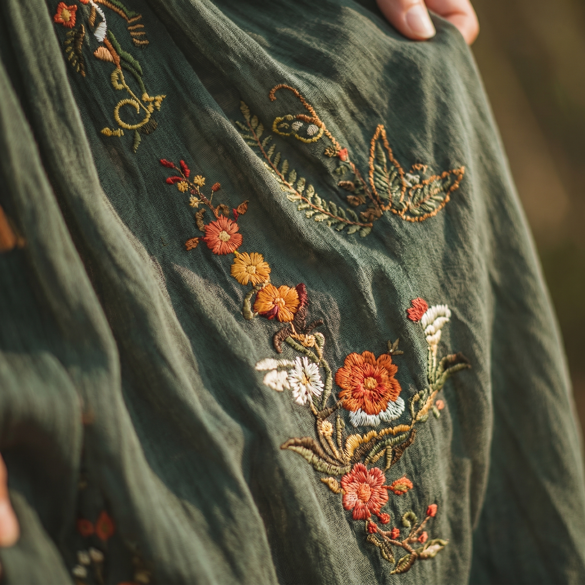 Maxi-jurk voor dames met bloemenmotief | Geplisseerde zomerjurk met knopen