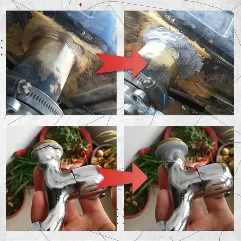 Metaalreparatielijm voor permanente reparaties