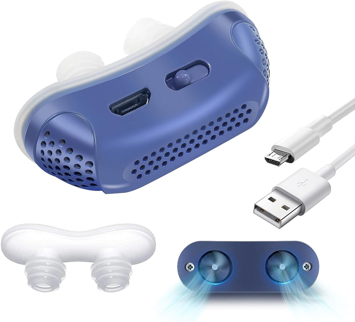 Micro CPAP-slaapapneu-apparaat - Anti-snurken