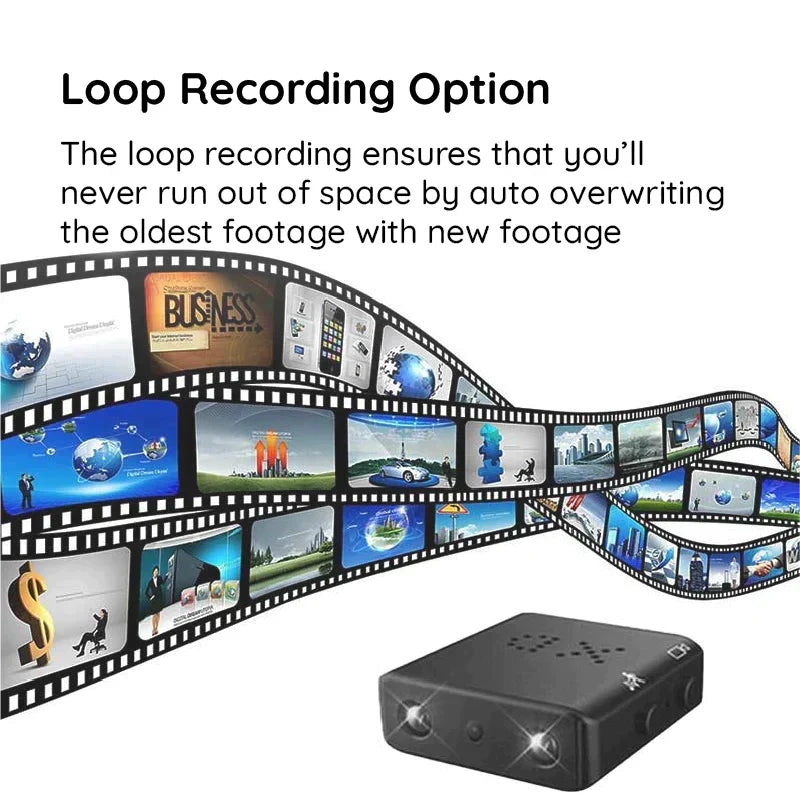 Micro HD-videocamera met wifi en audio