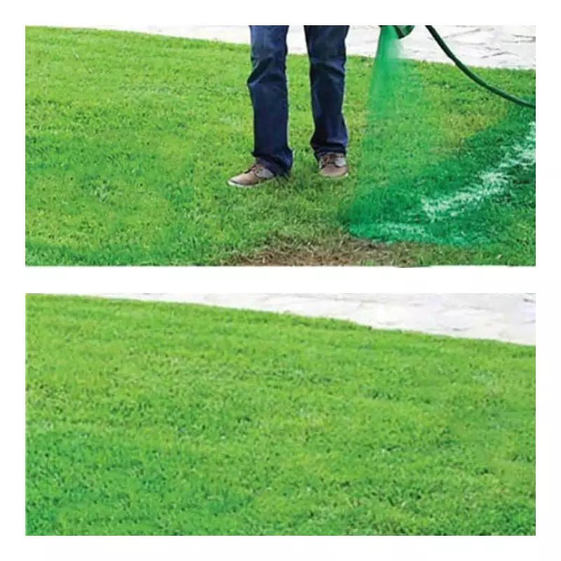 Milieuvriendelijke graszaadspray voor een vlekkeloze grasgroei