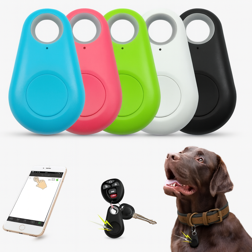 Mini GPS-tracker voor honden - Waterdichte realtime tracker met lange batterijduur
