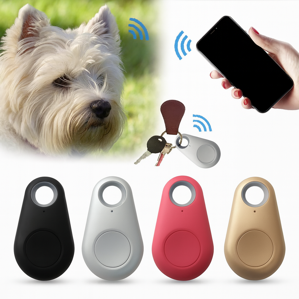 Mini GPS-tracker voor honden - Waterdichte realtime tracker met lange batterijduur