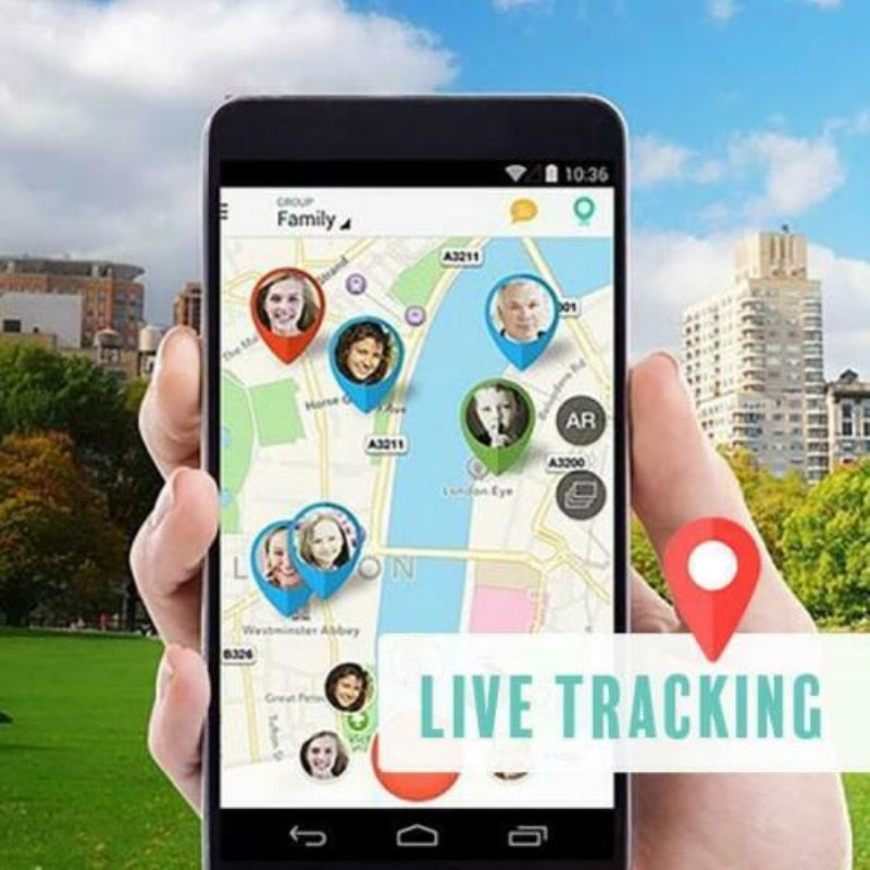 Mini GPS Tracker voor Kinderen - Veiligheid voor Onderweg