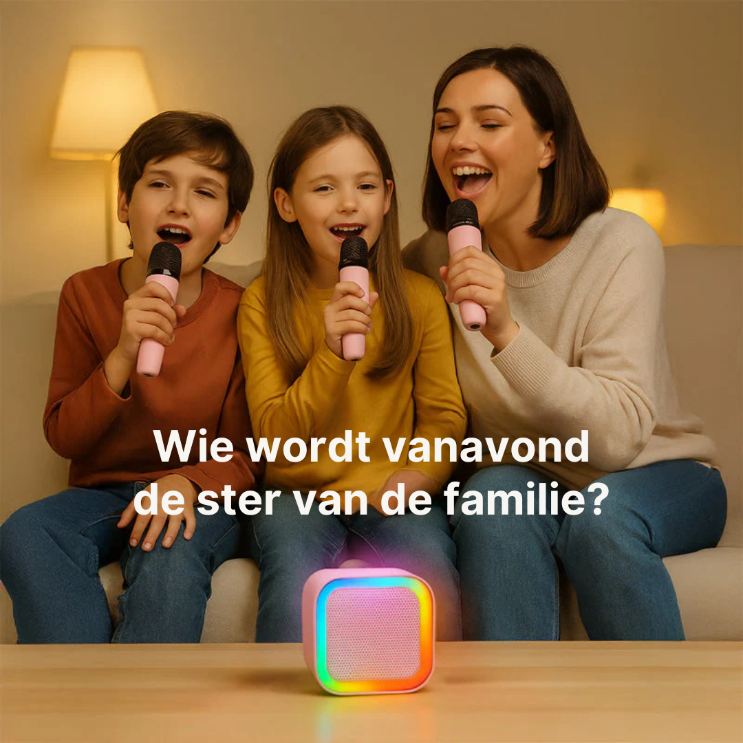 Mini karaokeset voor kinderen