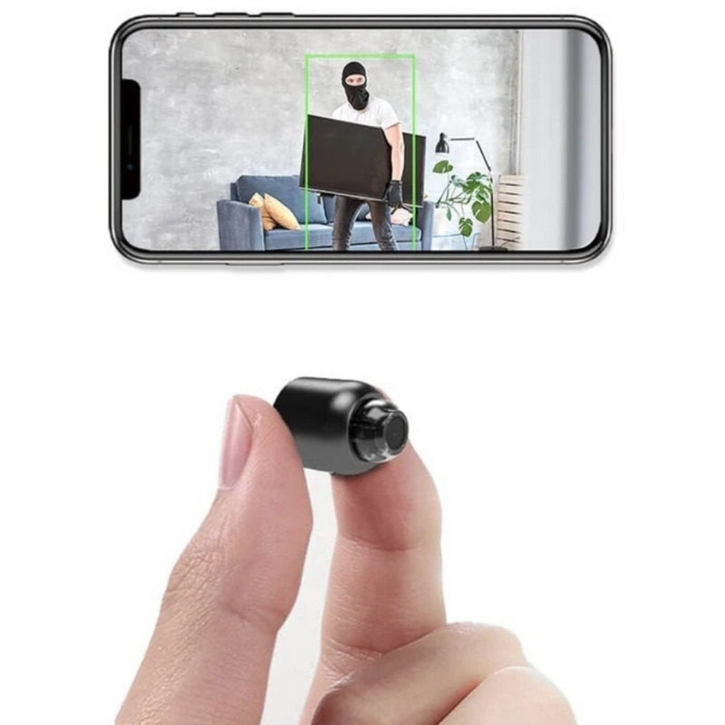 Mini wifi-beveiligingscamera met real-time meldingen en nachtzicht