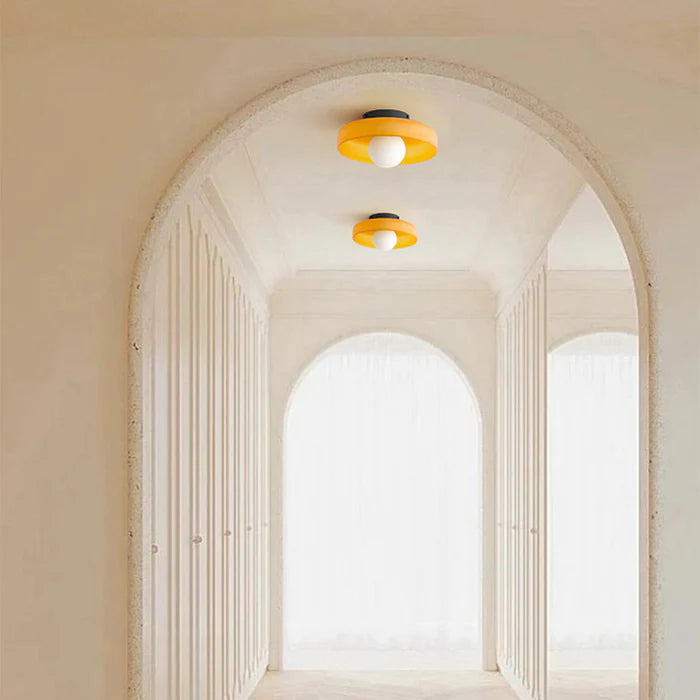 Minimalistische plafondlamp voor moderne elegantie