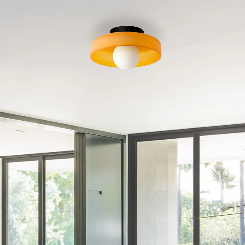 Minimalistische plafondlamp voor moderne elegantie