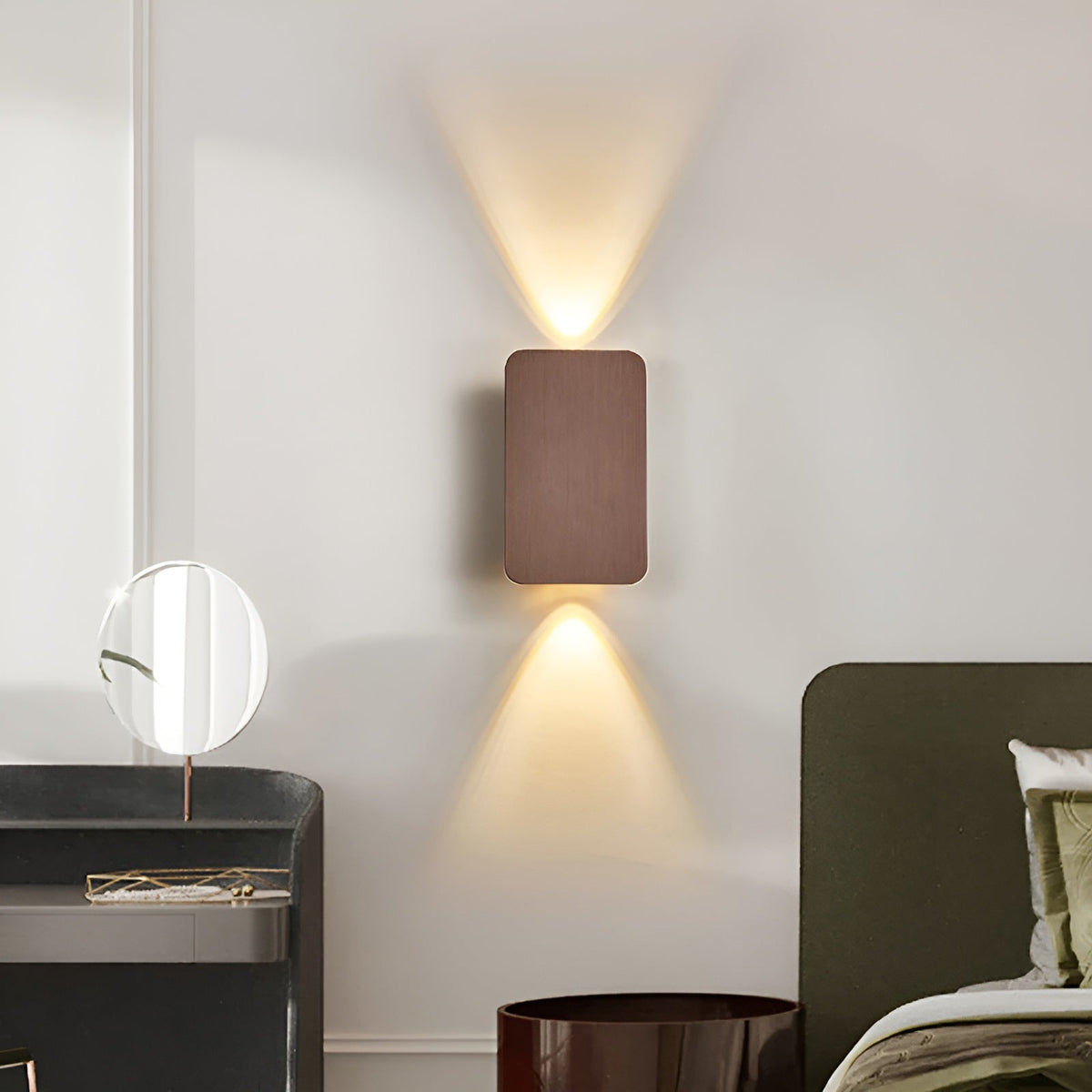 Moderne led-wandlamp in minimalistisch design voor woonkamer en hal