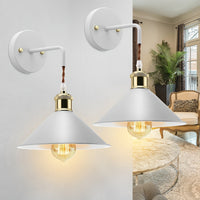 Moderne Metalen Wandlamp | Industriële Wandlamp met Oliegewreven Afwerking
