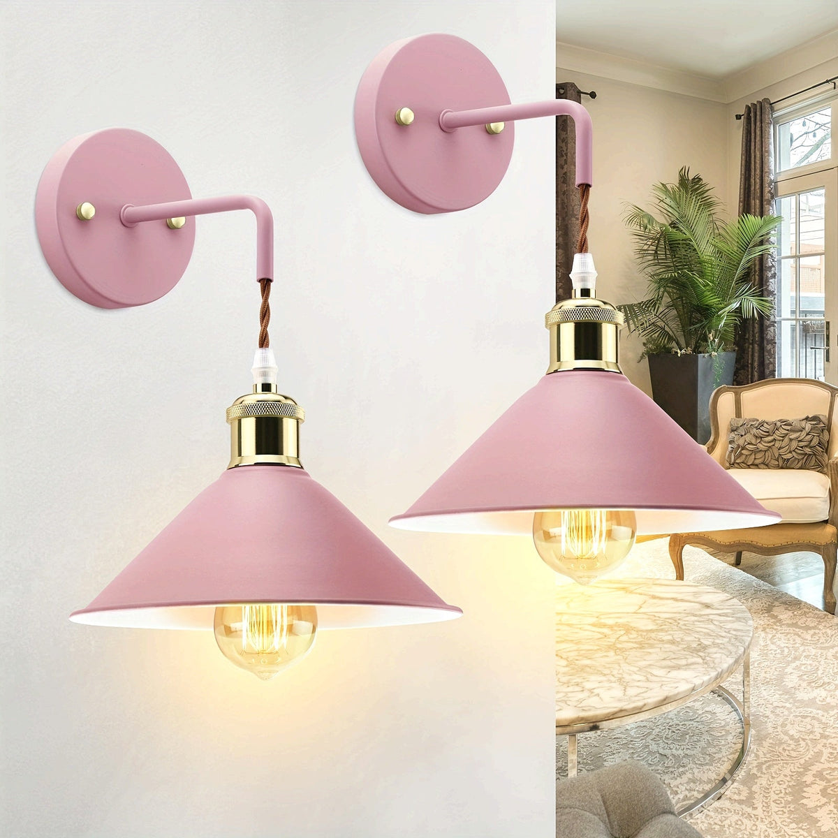 Moderne Metalen Wandlamp | Industriële Wandlamp met Oliegewreven Afwerking
