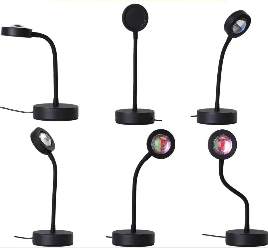 Moderne projectielamp voor ontspanning – creëert een warme sfeer en een uniek lichteffect