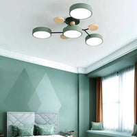 Moderne Ronde LED-Plafondlamp – Krachtige Verlichting met Meerdere Lichtbronnen