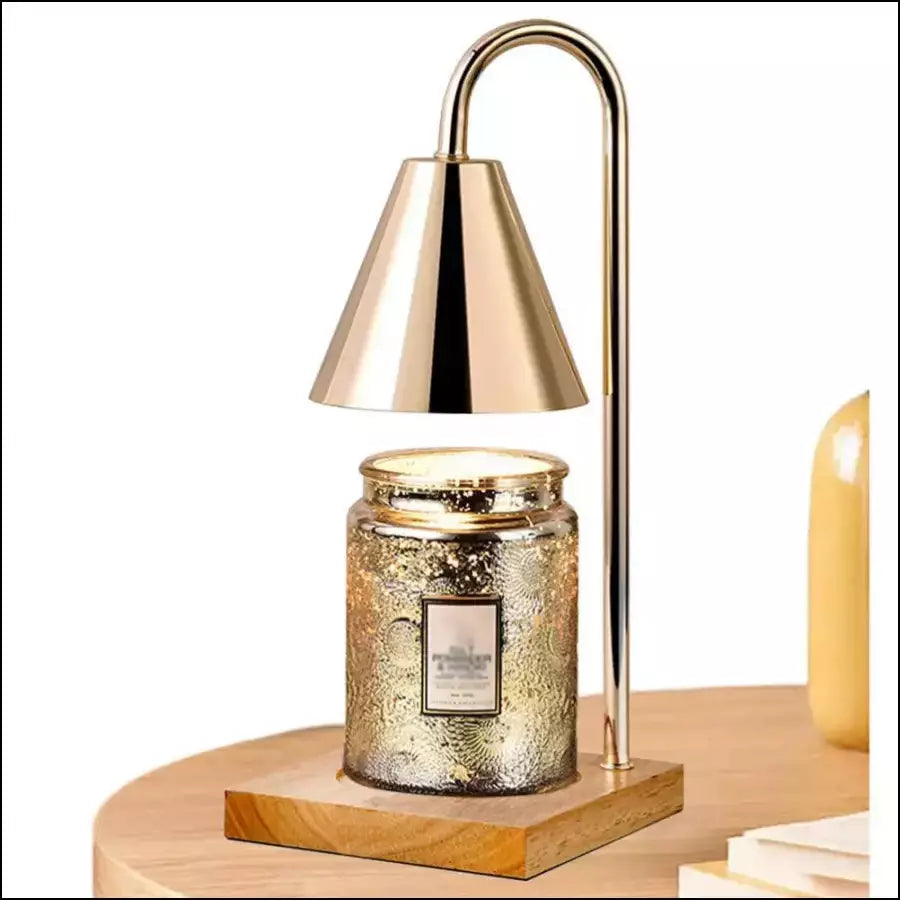 Moderne sfeervolle kaarsenwarmer lamp